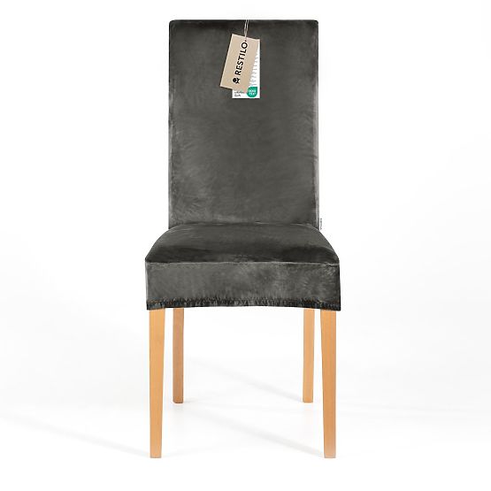 Husă pentru canapea RESTILO SENTO culoare oțel stil clasic neted