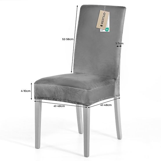 Husă pentru canapea RESTILO SENTO culoare verde sticlă stil clasic neted