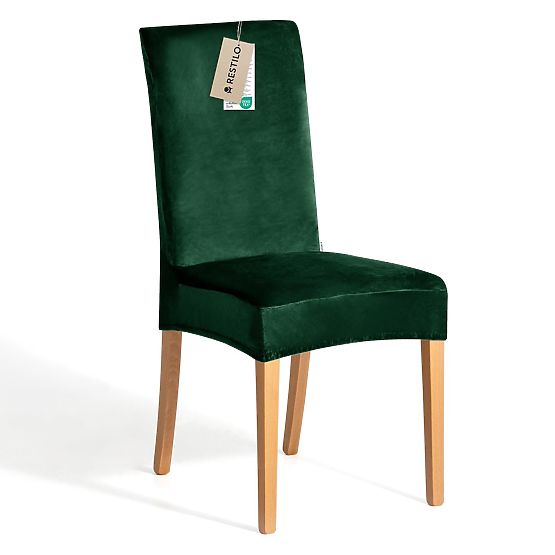 Husă pentru canapea RESTILO SENTO culoare verde sticlă stil clasic neted