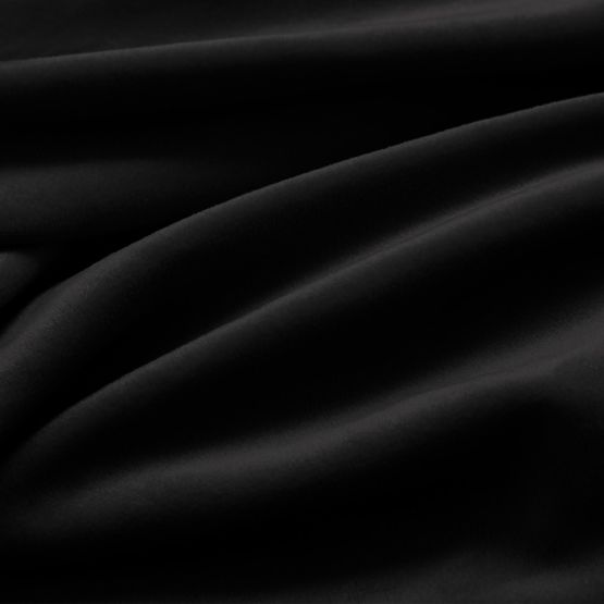 Husă pentru canapea RESTILO SENTO neagră netedă stil clasic