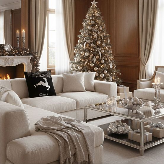 Husă pentru pernă de Crăciun BC21