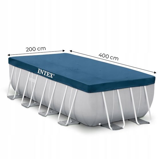 Husă pentru piscină cu cadru 400x200cm INTEX