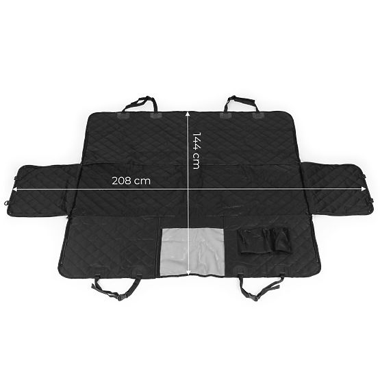 Husă pentru scaun auto pentru câini, banchetă spate, mărime universală