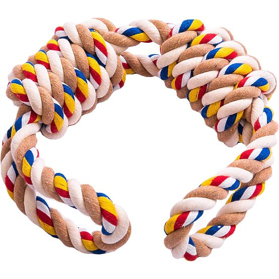 Jucărie de tras cu noduri WALLY 60 cm
