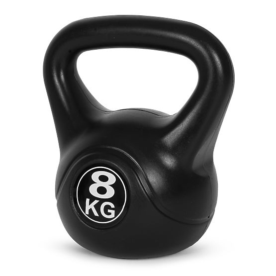 Kettlebell ganteră 8 kg pentru exerciții greutate sferică fitness ModernHome