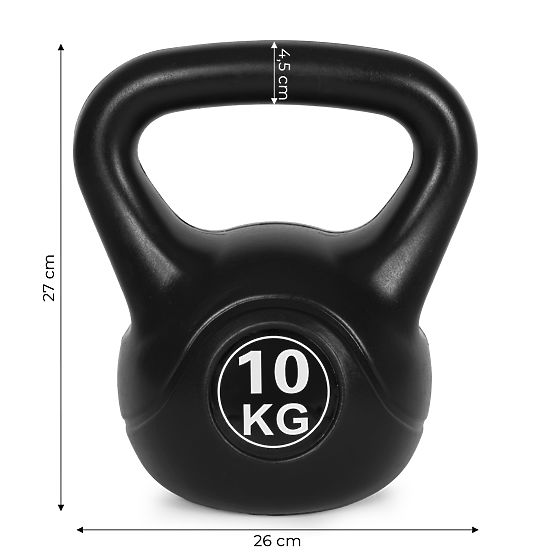 Kettlebell greutate 10 kg pentru exerciții fitness ModernHome