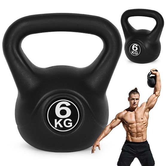 Kettlebell greutate 6 kg pentru exerciții fitness ModernHome