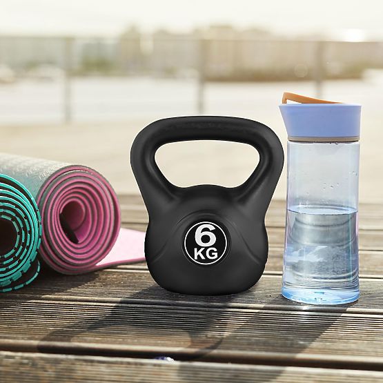 Kettlebell greutate 6 kg pentru exerciții fitness ModernHome