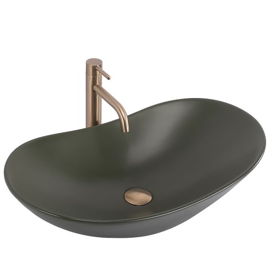 Lavoar atemporal Rea Royal Olive Matt