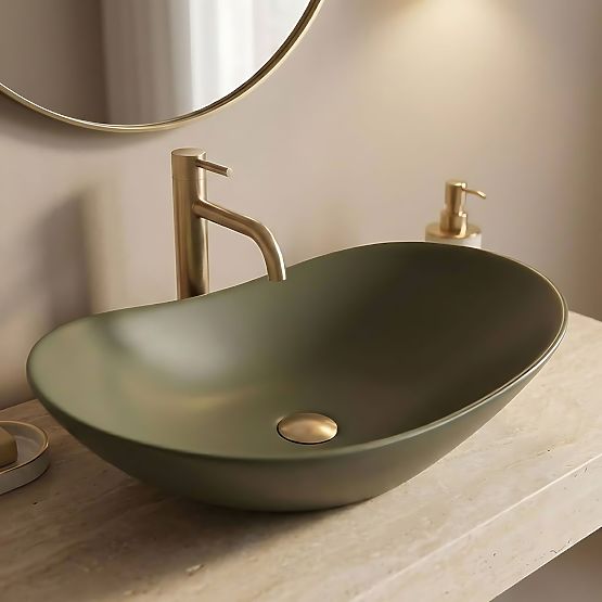 Lavoar atemporal Rea Royal Olive Matt