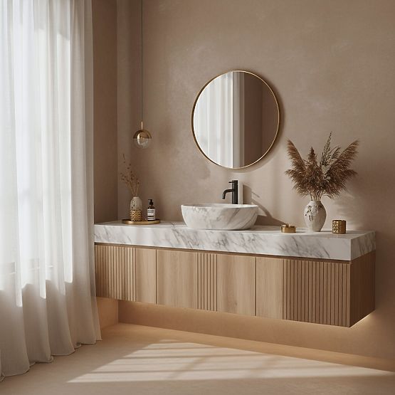Lavoar de mobilier REA Amelia ASH MATT