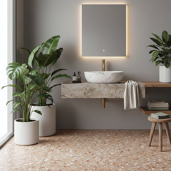 Lavoar de mobilier REA Amelia ASH MATT