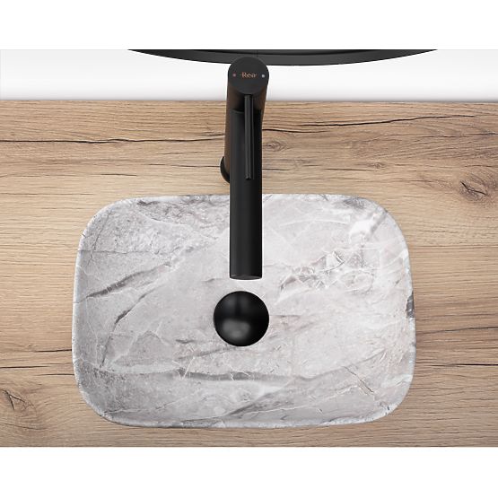 Lavoar de mobilier Rea Belinda mini stone matt