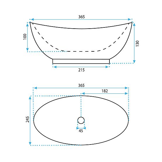 Lavoar de mobilier Rea Kate 36