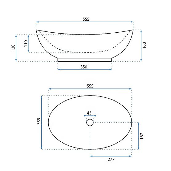 Lavoar de mobilier Rea Kate 56