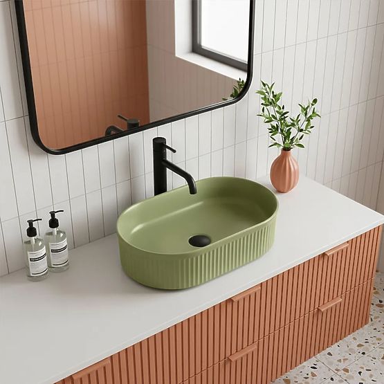 Lavoar de mobilier Rea Vanda Pistachio Matt
