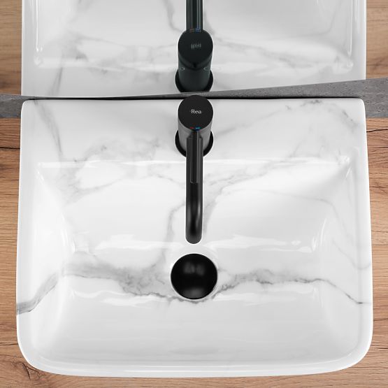 Lavoar de perete pe blat Rea Altea Cloudy