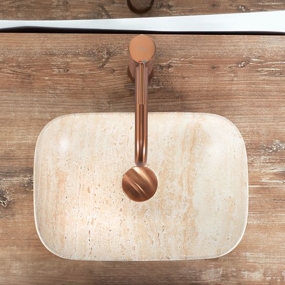 LAVOAR PE BLAT BELINDA MINI TRAVERTIN MAT