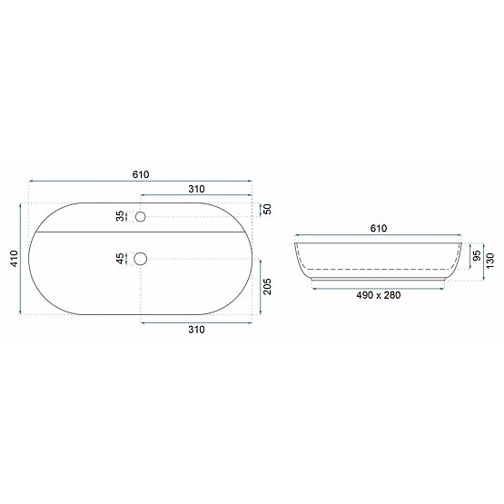 Lavoar REA Aura 61 Beige Shiny