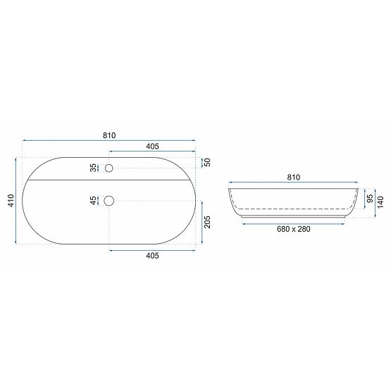 Lavoar REA Aura 81 Pe blat