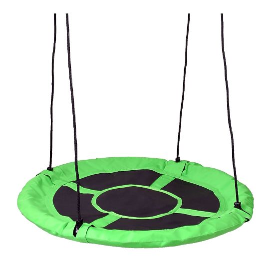 Leagăn de grădină cuib de barză ROMEK verde 100 cm