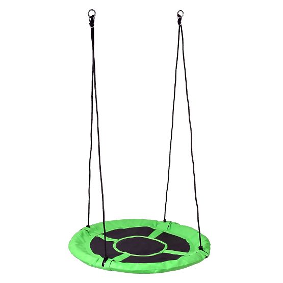 Leagăn de grădină cuib de barză ROMEK verde 100 cm