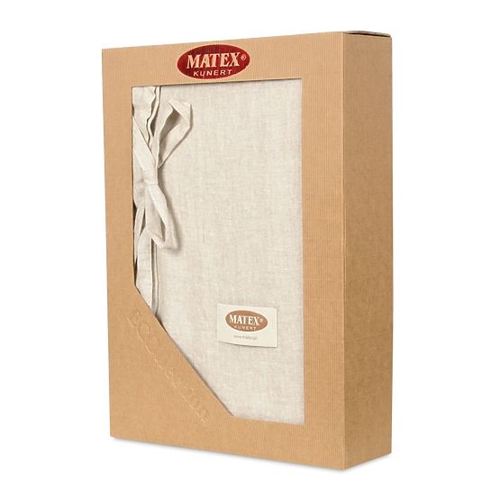 Lenjerie de pat din in 160x200 + 2x 70x80 natural