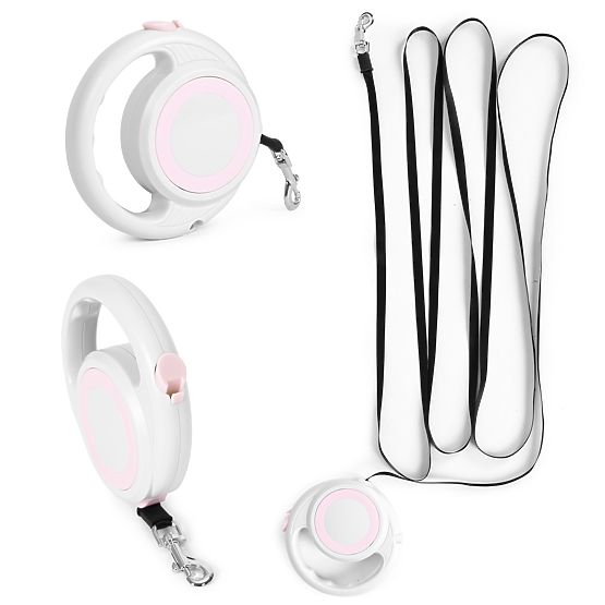 Lesă automată pentru câine sau pisică cu blocare, lungime 4,2 m