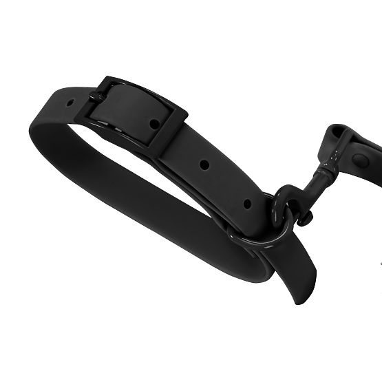 Lesă și zgardă pentru câine PJ-067 negru S