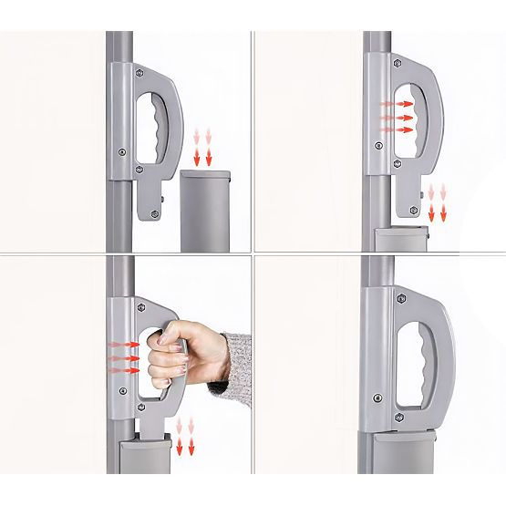 Marchiză pliabilă 300x180 cm cu roletă laterală pentru grădină și terasă bej