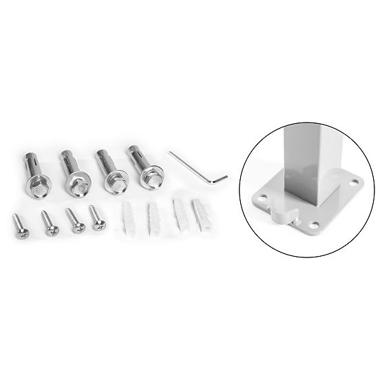 Marchiză pliabilă 300x180 cm cu roletă laterală pentru grădină și terasă bej