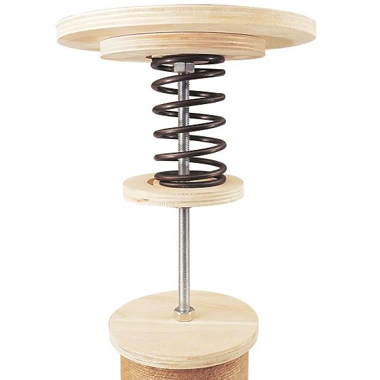 Mare ansamblu de zgâriere pentru pisici Bej 255-265cm P70503