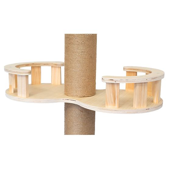 Mare ansamblu de zgâriere pentru pisici Bej 255-265cm P70503