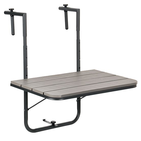 Masă de balcon pliabilă ARETTO gri