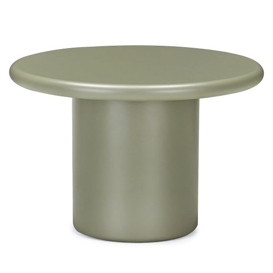 Masă de cafea Arce 60 cm, verde măsliniu, mată