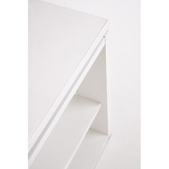 Masă de cafea BETTY cu blat extensibil alb (2p=1buc)