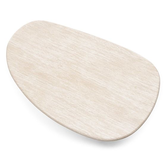 Masă de cafea Cameron 130 cm, travertin