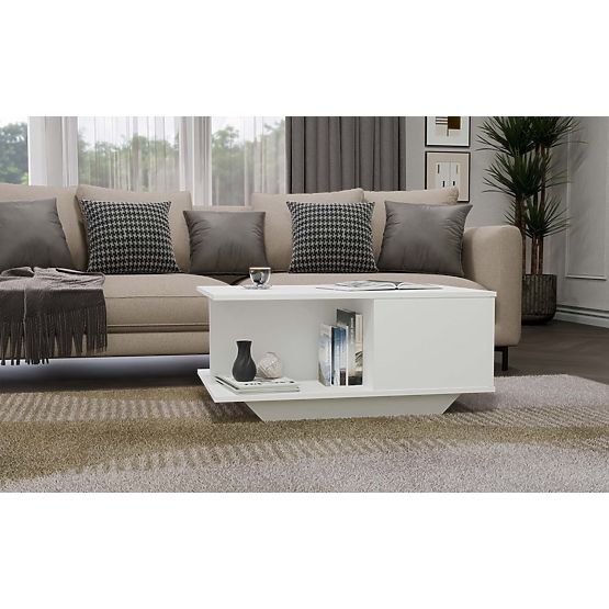 Masă de cafea Denver DENVER ALB