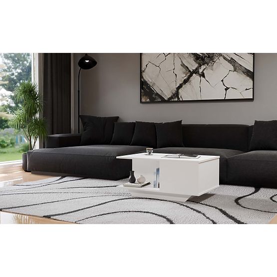 Masă de cafea Denver DENVER ALB