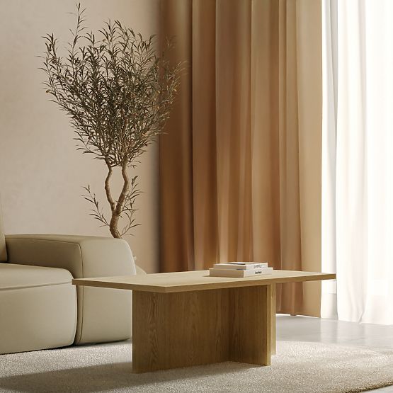 Masă de cafea Jose, dreptunghiulară, Stejar Cremona Torro