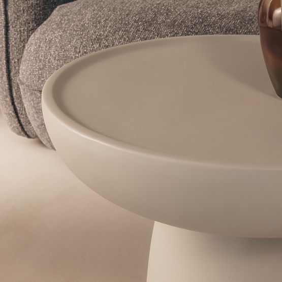 Masă de cafea Lagoon 60 cm, bej, mată