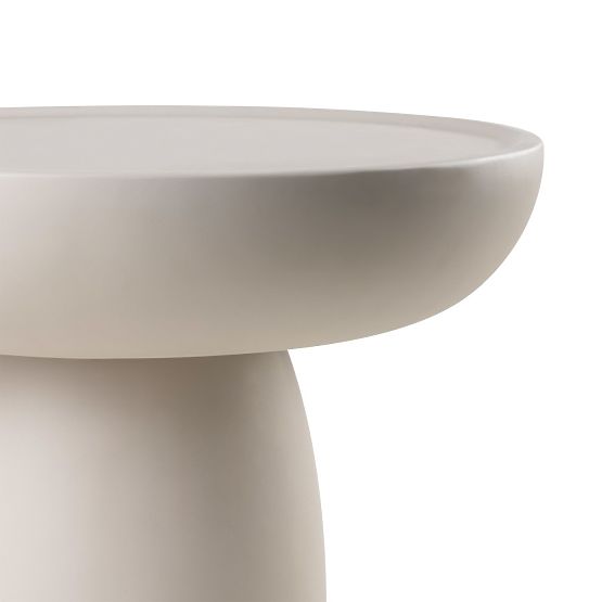 Masă de cafea Lagoon 60 cm, bej, mată