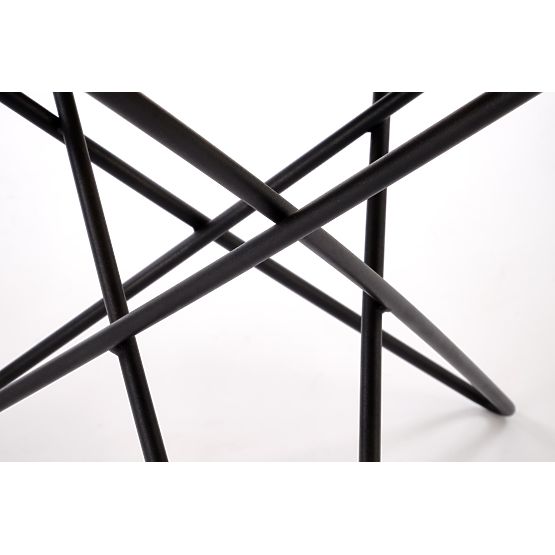 Masă de cafea LEILA, natural/negru (1p=1buc)