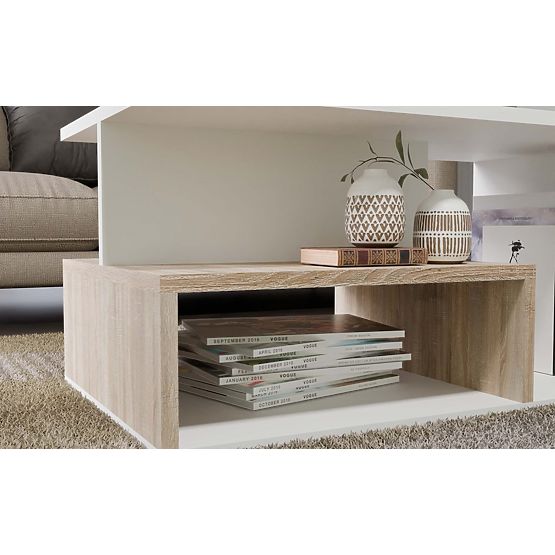 Masă de cafea Prima PRIMA ALB SONOMA