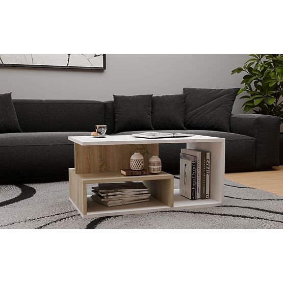 Masă de cafea Prima PRIMA ALB SONOMA