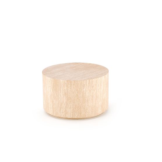 Masă de cafea rotundă TRAVERTINO, travertin