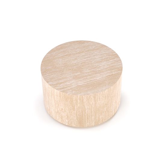 Masă de cafea rotundă TRAVERTINO, travertin