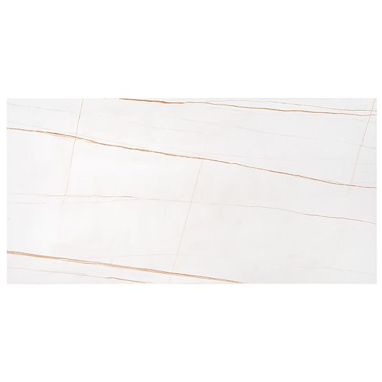 Masă de cafea UNIVERSE 3, marmură albă / auriu (2p=1buc)