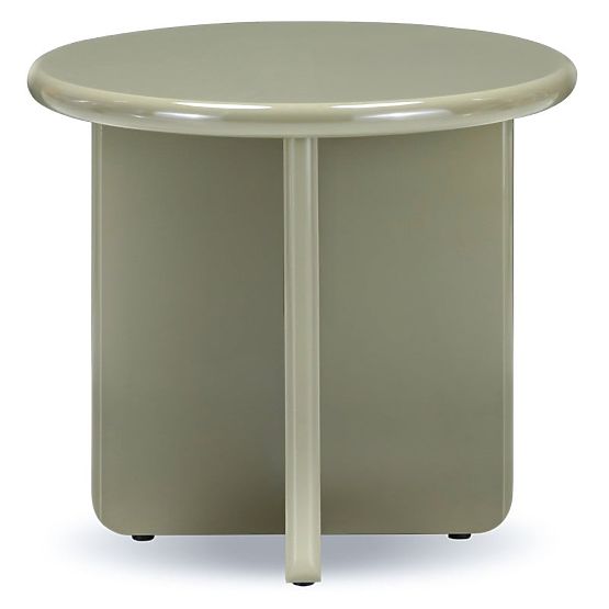 Masă de cafea Vivid 50 cm, olive, lucioasă