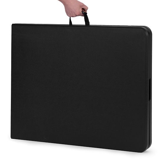 Masă de catering pliabilă 180 cm în valiză neagră ModernHome